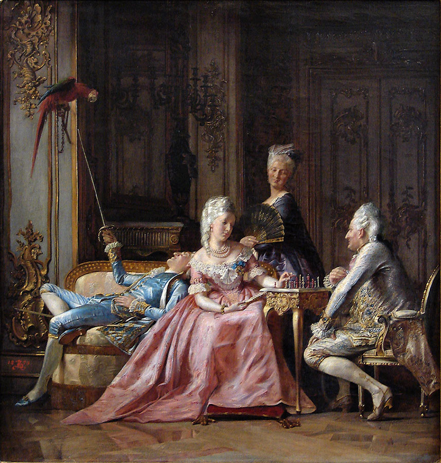 Scene from Christian the Seventh's Hof